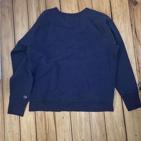 navy blue champion crewneck - Picture 3 of 3